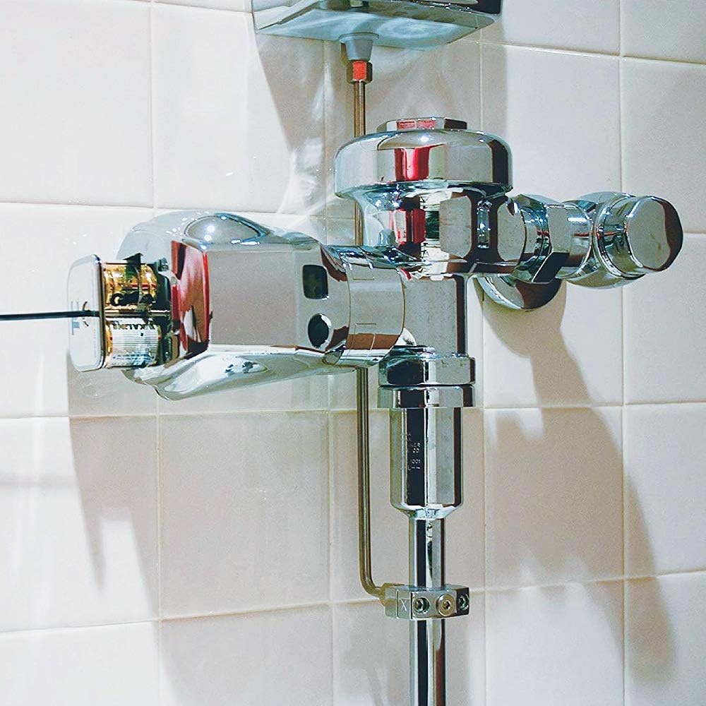 image:imageRubbermaid Commercial AutoFlush Urinal Flush Valve Chrome LongLasting Touchless Flush Sensor