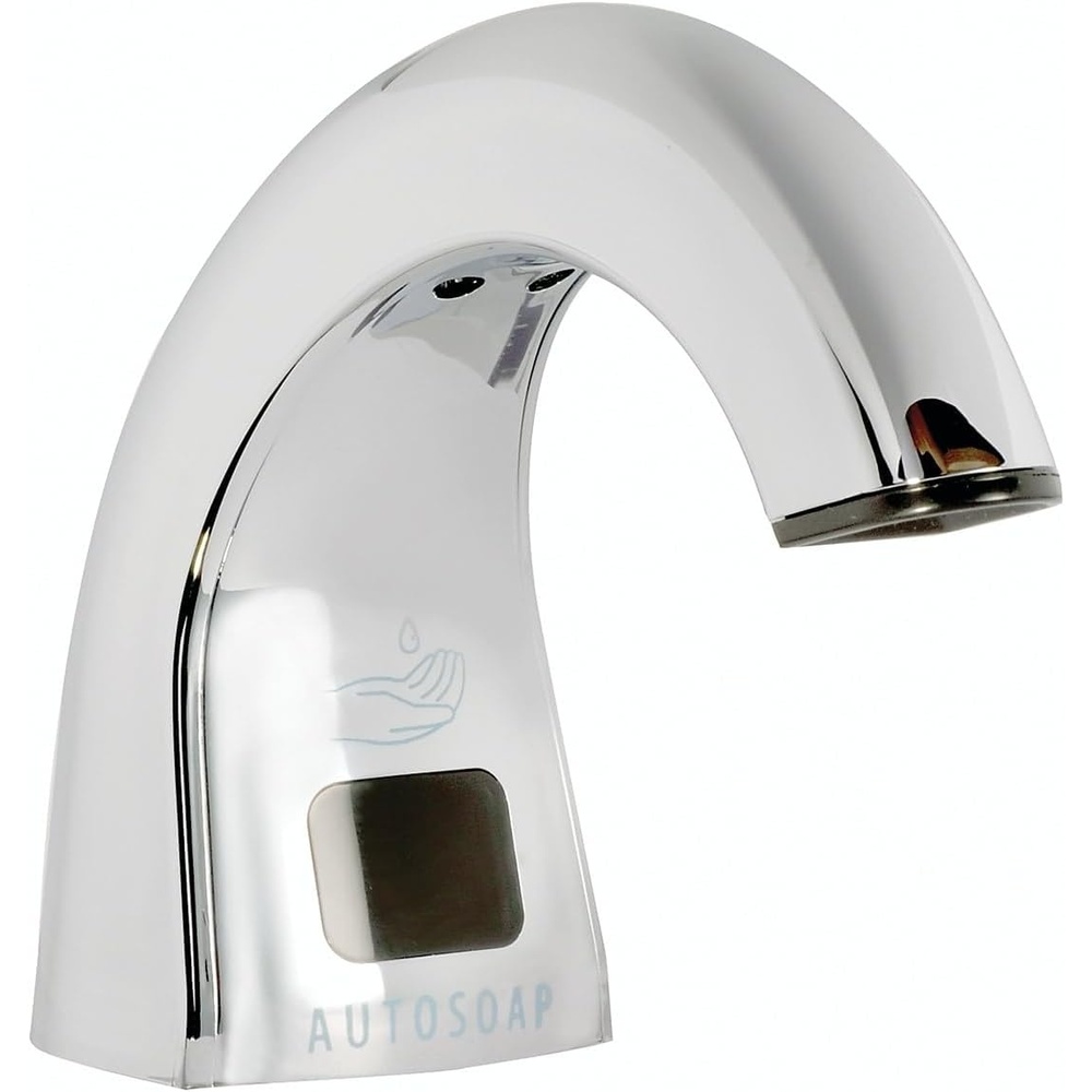 image:imageRubbermaid Commercial OneShot TouchFree Liquid Soap Dispenser Polished Chrome
