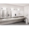 Rubbermaid Commercial Products AutoFoam LumeCel Hand Soap & Sanitizer Dispenser, Black/Chrome, Battery Free, Powered by Indoor Light, Touchless, Wall Mount, for Restrooms in Offices/Hotels(White/Black Pearl)