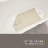 Rubbermaid Commercial Products Safti-Grip Bath Mat, Medium, White, Suction-Backed, Non-Slip for Commercial/Residential Use for Shower Stall/Bathtub/Bathroom(Medium)