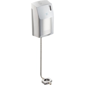 Rubbermaid Commercial FG500410 AutoClean Wall-mounted Toilet Cleaner Dispenser, LED, Chrome, Kit with 1 1/2-inch Connector(1 1/2″ LED Kit)