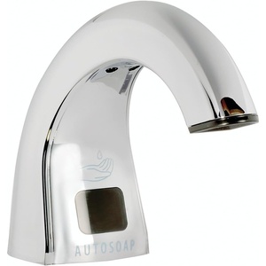 Rubbermaid Commercial One-Shot Touch-Free Liquid Soap Dispenser, Polished Chrome