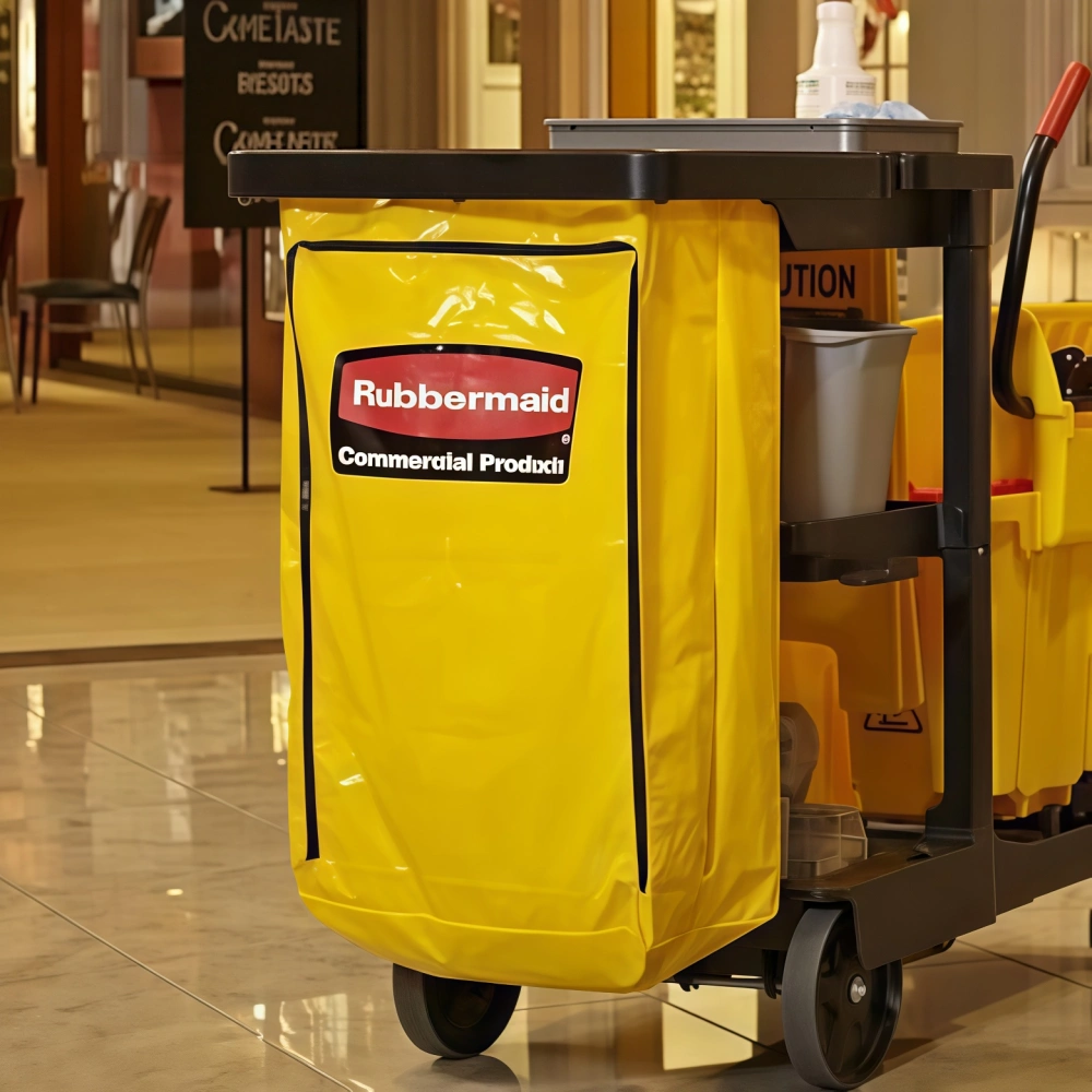 RUBBERMAID Facility Maintenance Supplies and CommercialTrashCan